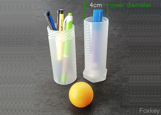 4cm ID PP Telescopic Plastic Tube Packaging Container Twist Lock Mechainism