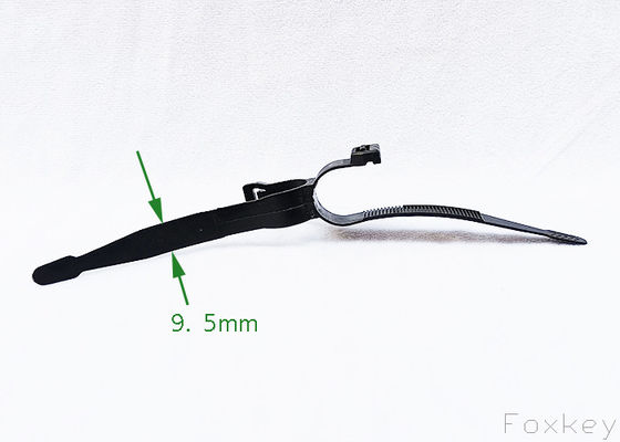 9.5mm Intersect Double Loop Cable Tie Cross Double Head Zip Tie For Garden Rebar