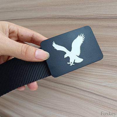 Personalized Belt Plastic Buckle Printable Easily Gold Stamp Silver Plated