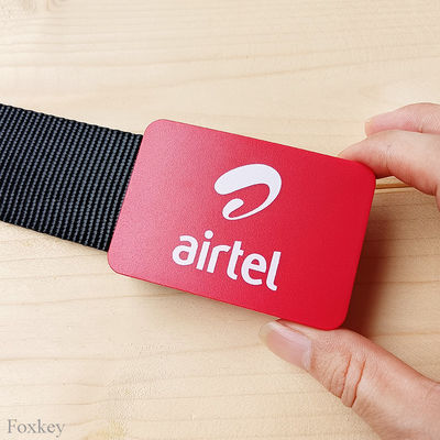 Plastic POM polyacetal Customized Belt Buckles Logo Print Give Away Present