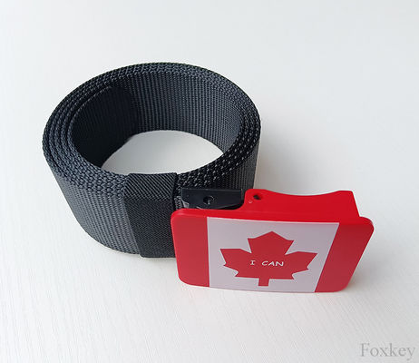 Plastic POM Men Adjustable Belt Buckle For Christmas Holiday Gift Own Print
