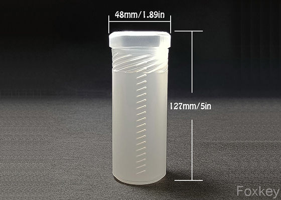 4cm ID PP Telescopic Plastic Tube Packaging Container Twist Lock Mechainism