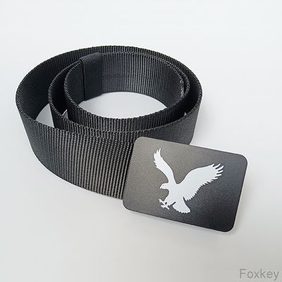 Custom Plastic Adjustable Belt Buckles For Men Good Daily Wearing Easy Print